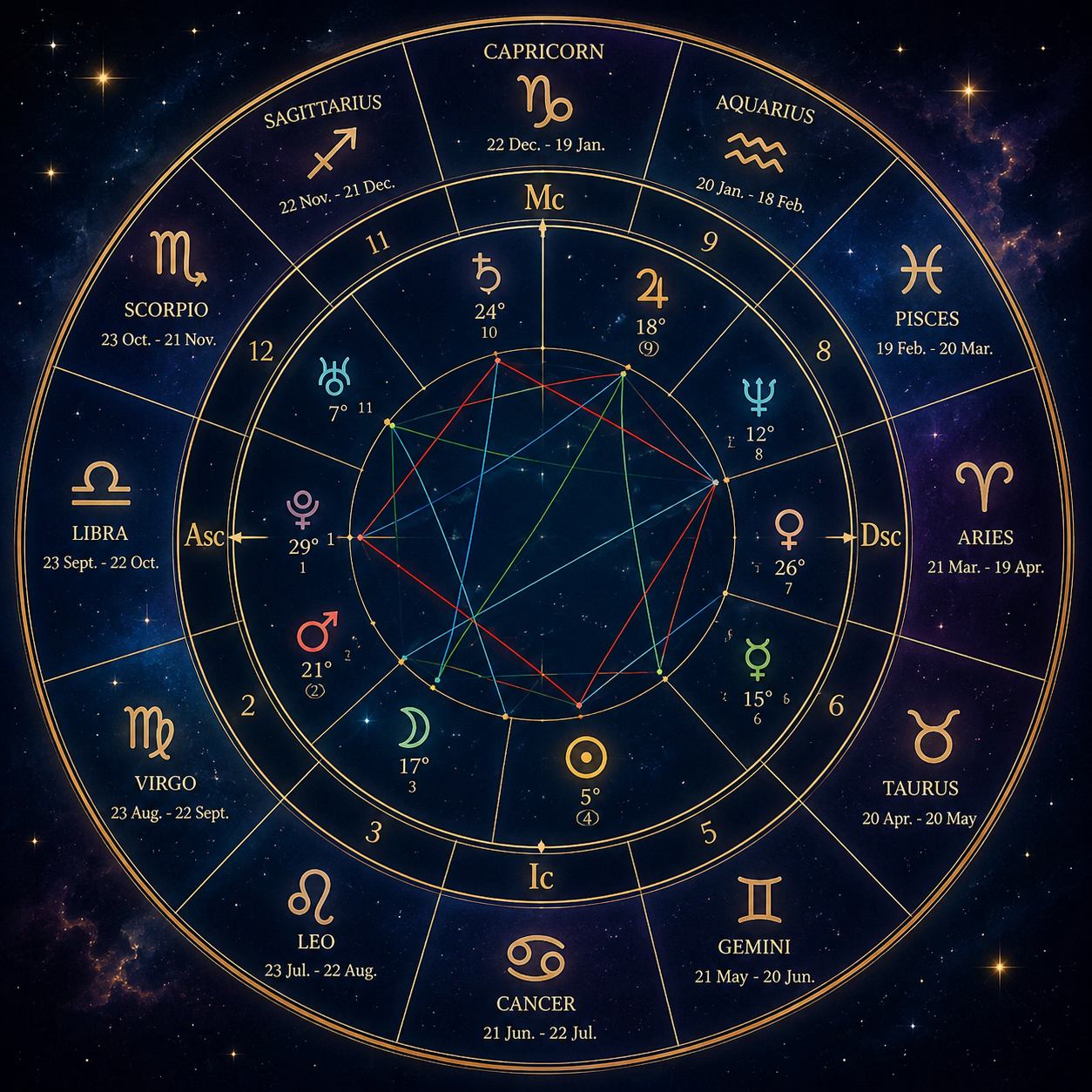 Astrology Chart